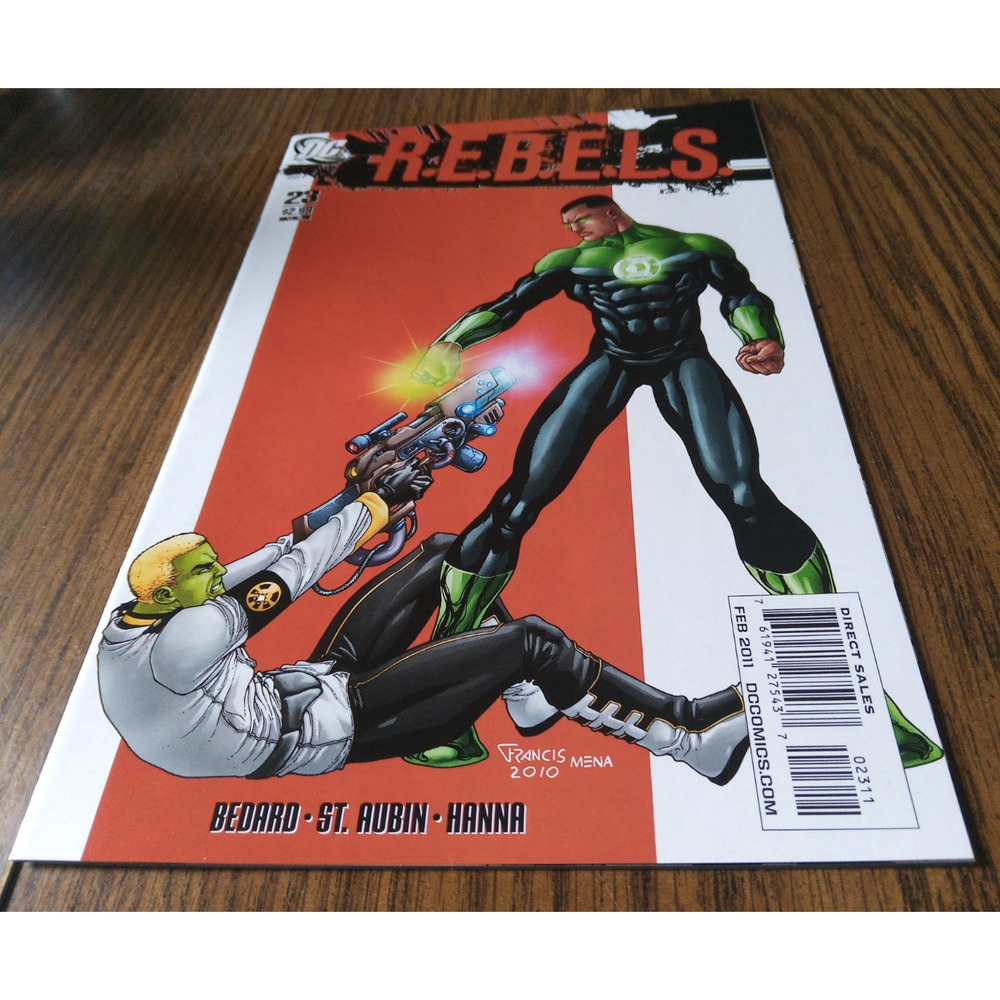 R.E.B.E.L.S. #23 (February 2011 DC Comics)